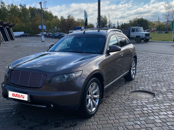 2006 Infiniti FX35 I (S50) Рестайлинг, коричневый, 870000 рублей