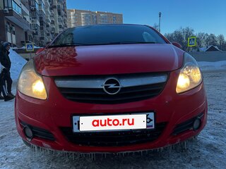 2008 Opel Corsa D, красный, 400000 рублей, вид 1