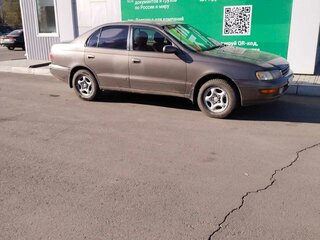 1993 Toyota Corona IX (T190), коричневый, 299998 рублей, вид 3