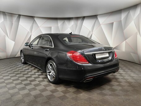 2013 Mercedes-Benz S-Класс 500 Long VI (W222, C217), чёрный, 3500000 рублей, вид 4