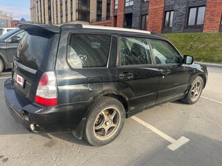 2007 Subaru Forester II Рестайлинг, чёрный, 586000 рублей, вид 3