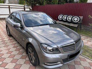 2011 Mercedes-Benz C-Класс 220 CDI III (W204) Рестайлинг, серебристый, 1281260 рублей, вид 4