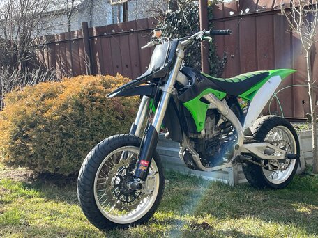 2011 Kawasaki KX 450, зелёный, 450000 рублей, вид 1