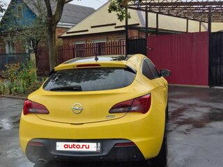 2013 Opel Astra GTC J Рестайлинг, жёлтый, 710000 рублей, вид 2