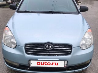 2008 Hyundai Accent III, голубой, 500000 рублей, вид 1