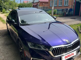 2021 Skoda Octavia IV (A8), фиолетовый, 2750000 рублей, вид 2