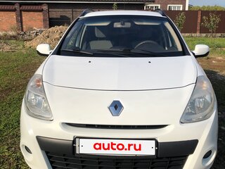 2009 Renault Clio III Рестайлинг, белый, 599000 рублей, вид 3