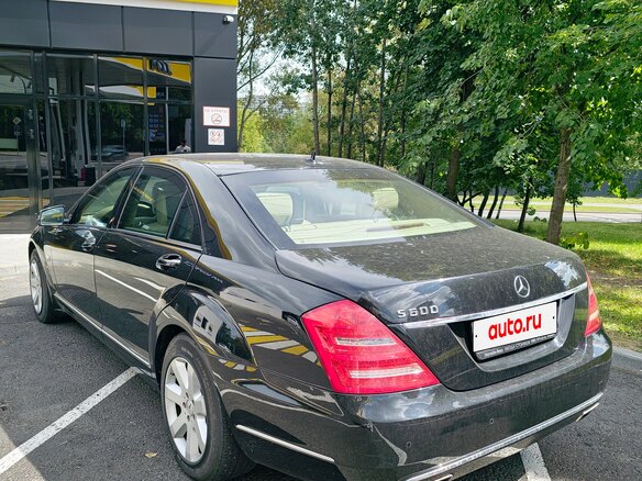 2011 Mercedes-Benz S-Класс Long 600 Guard V (W221) Рестайлинг, чёрный, 6000000 рублей - вид 8