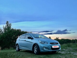 2012 Hyundai Solaris I, серый, 589000 рублей, вид 1