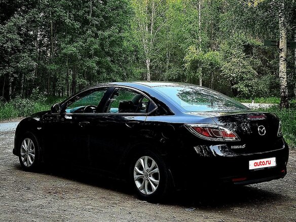 2011 Mazda 6 II (GH) Рестайлинг, чёрный, 1350000 рублей - вид 3
