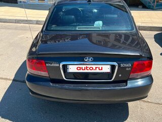 2005 Hyundai Sonata IV (EF) Рестайлинг, чёрный, 315000 рублей, вид 4