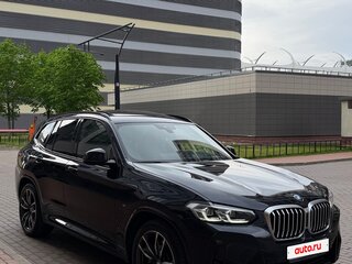 2021 BMW X3 30d xDrive III (G01) Рестайлинг, чёрный, 6180000 рублей, вид 2