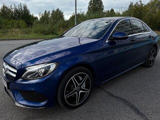 2017 Mercedes-Benz C-Класс 200 IV (W205), синий, 2350000 рублей, вид 3