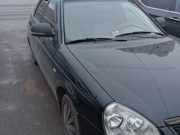 2008 Lada (ВАЗ) Priora I, чёрный, 260000 рублей - вид 10