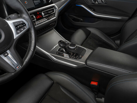 2021 BMW 3 серии 320d xDrive VII (G2x), чёрный, 3800000 рублей - вид 13