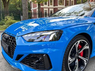 2021 Audi RS 5 Sportback II (F5) Рестайлинг, синий, 7750000 рублей, вид 3