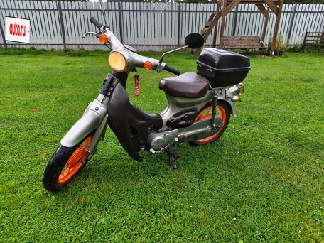 1998 Honda Little Cub, серебристый, 70000 рублей, вид 1
