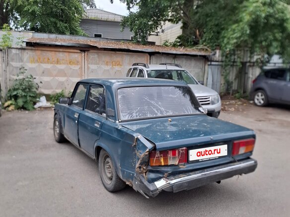 2005 Lada (ВАЗ) 2107, синий, 90102 рублей - вид 4