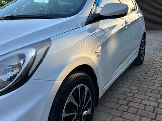 2014 Hyundai Solaris I, белый, 850000 рублей, вид 5
