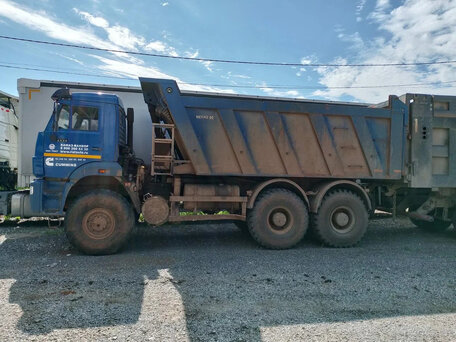 2021 КамАЗ 65222, синий, 3364000 рублей, вид 2