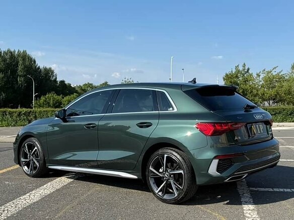 2023 Audi A3 35 TFSI IV (8Y), зелёный - вид 6