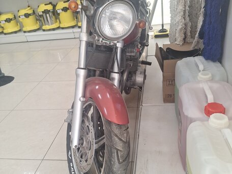 1993 Kawasaki ZR 400 Zephyr, красный, 220000 рублей, вид 1
