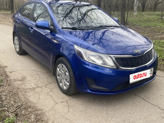 2011 Kia Rio III, синий, 830000 рублей, вид 1
