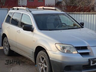 2006 Mitsubishi Outlander I, серебристый, 540000 рублей, вид 4