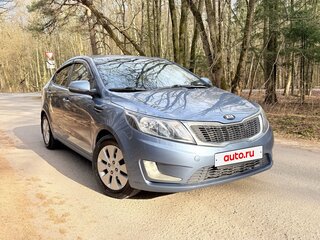 2012 Kia Rio 5-speed III, голубой, 830000 рублей, вид 3