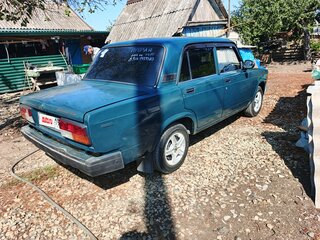 2002 Lada (ВАЗ) 2107, синий, 170000 рублей, вид 2