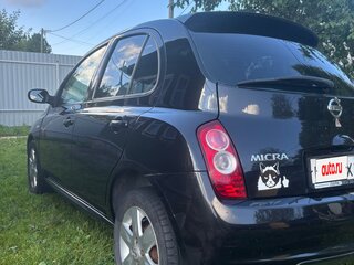 2006 Nissan Micra III (K12), чёрный, 390000 рублей, вид 5