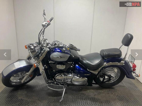 2008 Suzuki Boulevard C50, синий, 580000 рублей - вид 1