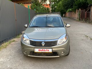 2011 Renault Sandero I, бежевый, 1050000 рублей, вид 1
