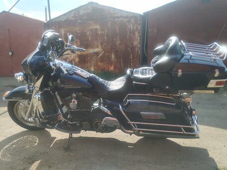 2000 Harley-Davidson Electra Glide, синий, 650000 рублей, вид 5