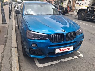 2017 BMW X4 M40i I (F26), голубой, 2767600 рублей, вид 1