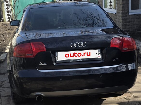 2007 Audi A4 III (B7), чёрный, 900000 рублей - вид 3