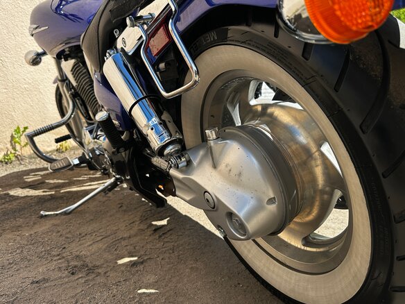 2005 Honda VTX 1300, синий, 707000 рублей - вид 23