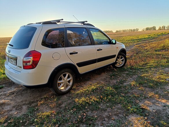 2014 Lada (ВАЗ) Kalina II, белый, 560000 рублей - вид 2