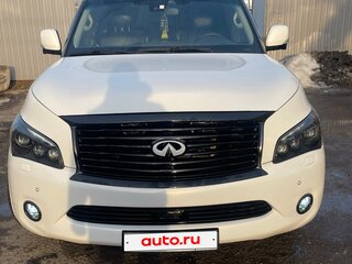 2011 Infiniti QX56 II, белый, 1650000 рублей, вид 3