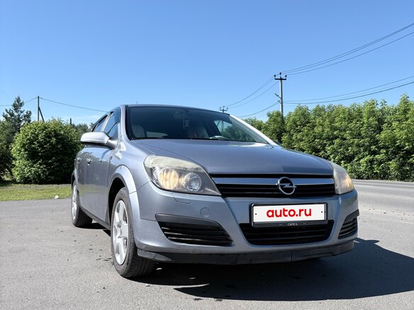 2006 Opel Astra H, серебристый, 399000 рублей