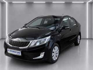 2012 Kia Rio 5-speed III, чёрный, 750000 рублей, вид 1
