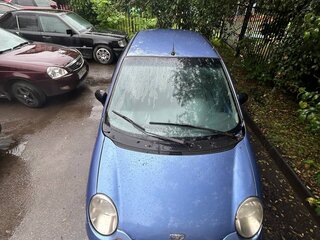 2008 Daewoo Matiz I Рестайлинг, синий, 123000 рублей, вид 2