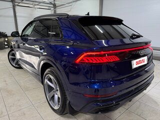 2019 Audi Q8 45 TDI I (4M), синий, 6340000 рублей, вид 2