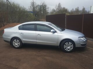 2005 Volkswagen Passat B6, серебристый, 530000 рублей, вид 2