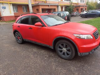 2003 Infiniti FX35 I (S50), красный, 500000 рублей, вид 2