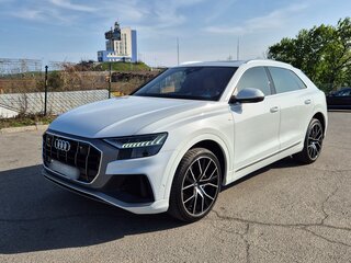 2020 Audi Q8 45 TDI I (4M), белый, 6750000 рублей, вид 2