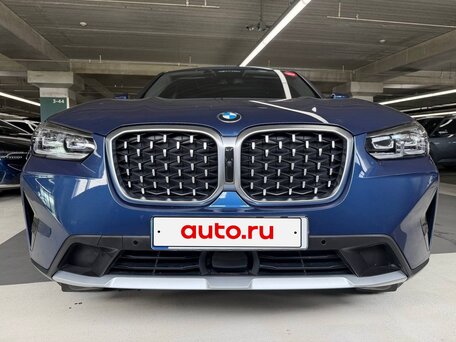 2025 BMW X4 20i II (G02) Рестайлинг, синий, 7800000 рублей, вид 2