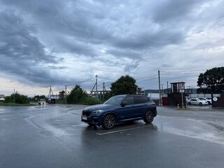 2018 BMW X3 30d xDrive III (G01), синий, 3450000 рублей, вид 4