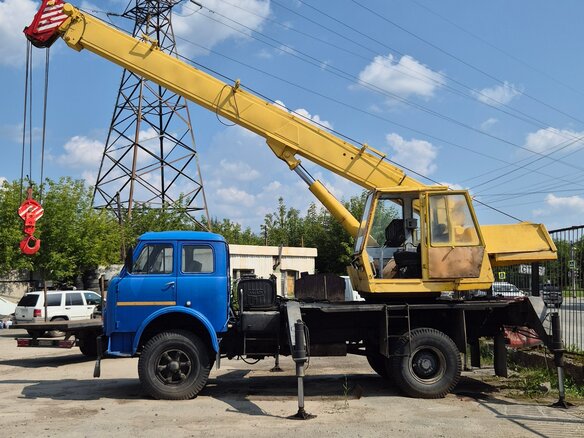 1986 МАЗ Автокраны, синий, 600000 рублей - вид 2