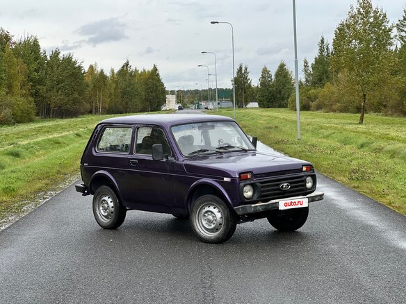 2002 Lada (ВАЗ) 2121 (4x4) I Рестайлинг, фиолетовый - вид 2